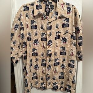 Tabasco button front fishing shirt XL